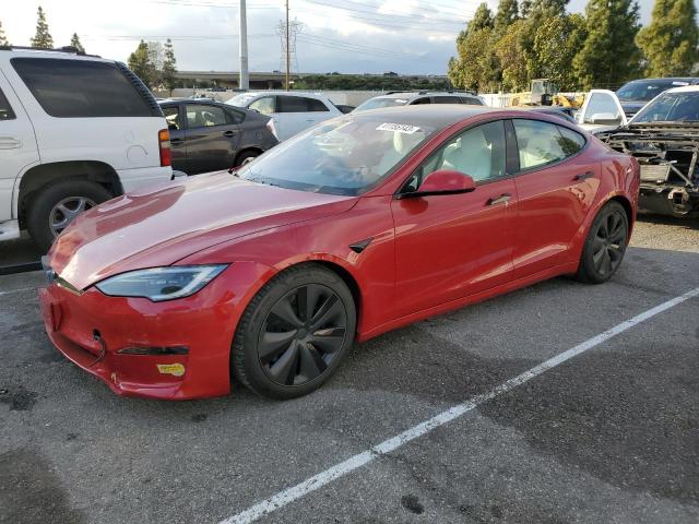 TESLA MODEL S 2022 with VIN 5YJSA1E54NF473649 - Photo from auction