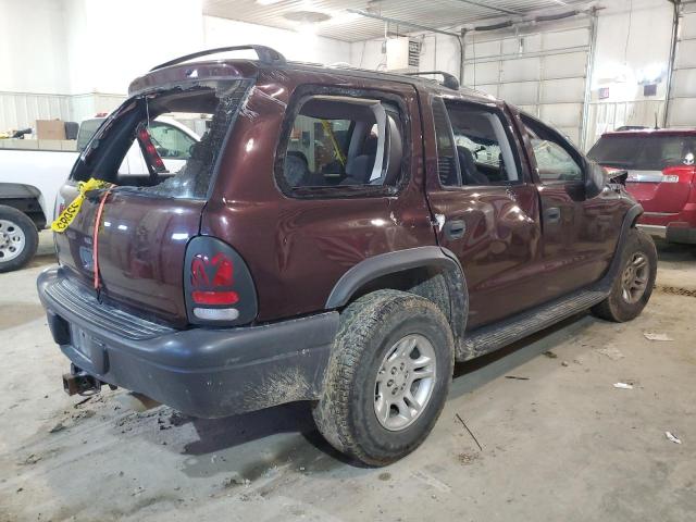 Photo 3 from auction – 2003 DODGE DURANGO SP with VIN 1D4HS38Z73F608717