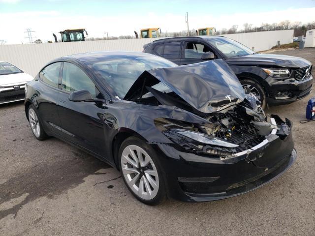 Photo 4 from auction – 2022 TESLA MODEL 3 with VIN 5YJ3E1EA2NF190740