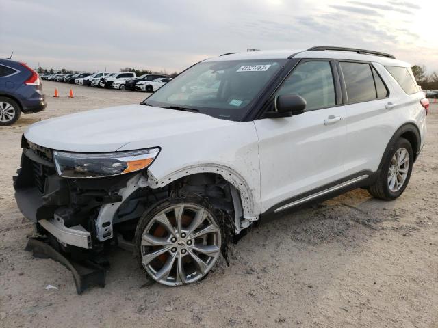 FORD EXPLORER X 2021 with VIN 1FMSK7DH8MGA30318 - Photo from auction