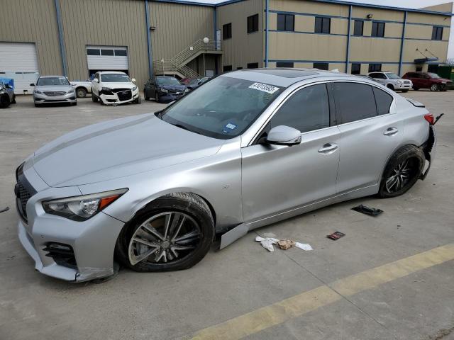 INFINITI Q50 BASE 2015 with VIN JN1BV7AP6FM357833 - Photo from auction