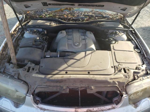 Photo 11 from auction – 2003 BMW 745 I with VIN WBAGL634X3DP67341