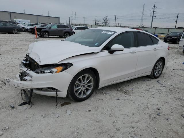 FORD FUSION SE 2017 with VIN 3FA6P0HD7HR312248 - Photo from auction