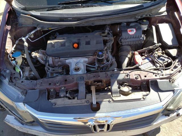 Photo 11 from auction – 2012 HONDA CIVIC EXL with VIN 2HGFB2F93CH532107