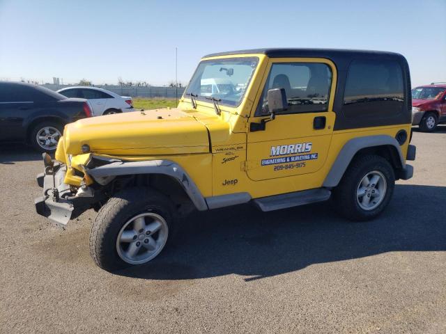 JEEP WRANGLER / 2001 with VIN 1J4FA49S41P355579 - Photo from auction