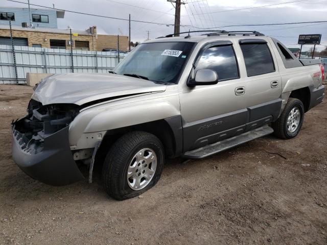CHEVROLET AVALANCHE 2003 with VIN 3GNEK13T03G101316 - Photo from auction