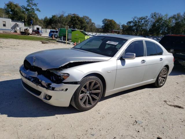 BMW 750I 2008 with VIN WBAHL83598DT11167 - Photo from auction