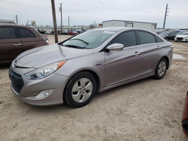 HYUNDAI SONATA HYB 2011 with VIN KMHEC4A42BA006140 - Photo from auction