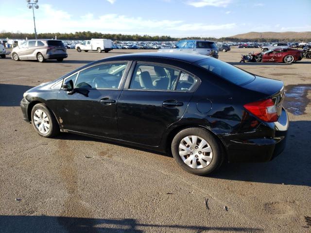 Photo 2 from auction – 2012 HONDA CIVIC LX with VIN 19XFB2F50CE308722