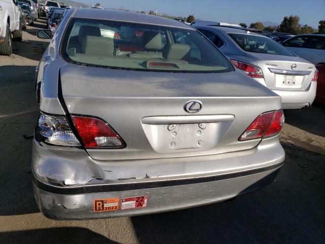 Photo 6 from auction – 2004 LEXUS ES 330 with VIN JTHBA30GX40017770