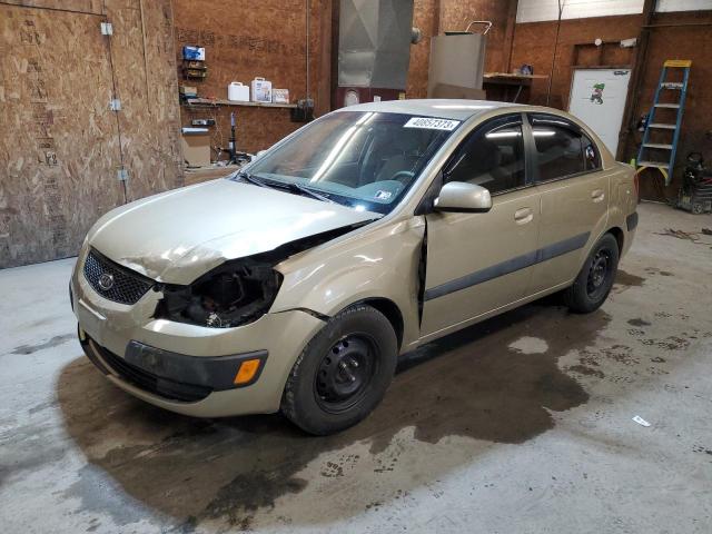 KIA RIO BASE 2009 with VIN KNADE223396510064 - Photo from auction