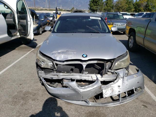 Photo 5 from auction – 2007 BMW 525 I with VIN WBANE53507CK92718