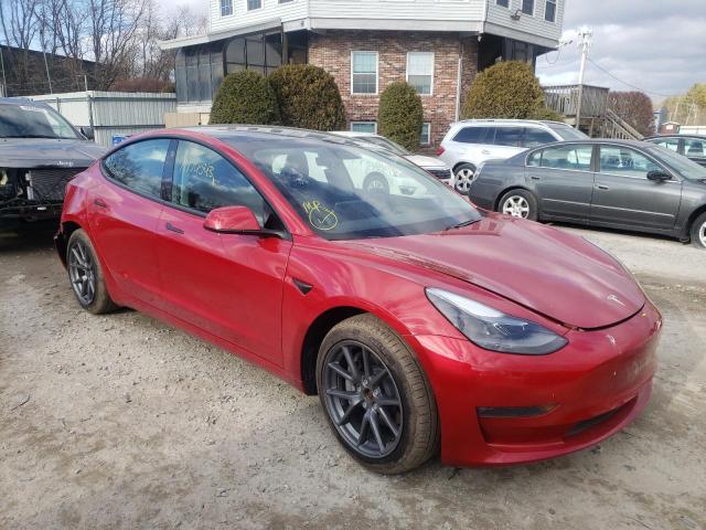 Photo 4 from auction – 2021 TESLA MODEL 3 with VIN 5YJ3E1EB6MF019514