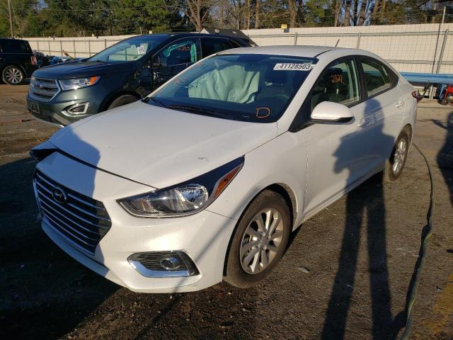 HYUNDAI ACCENT SE 2022 with VIN 3KPC24A6XNE178370 - Photo from auction