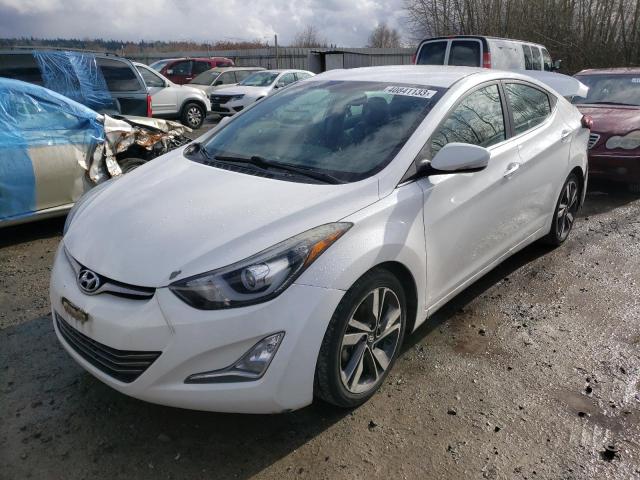 HYUNDAI ELANTRA SE 2014 with VIN 5NPDH4AE2EH455809 - Photo from auction