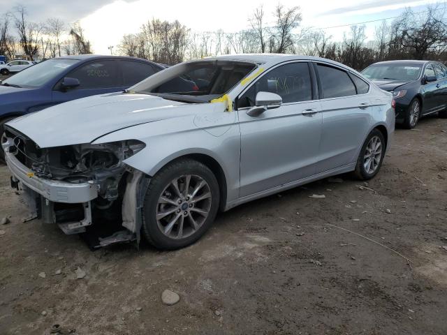 FORD FUSION SE 2017 with VIN 3FA6P0HD4HR235094 - Photo from auction