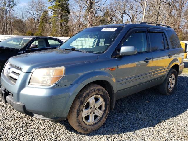 HONDA PILOT VP 2008 with VIN 5FNYF182X8B011999 - Photo from auction