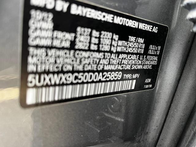 Photo 10 from auction – 2013 BMW X3 XDRIVE2 with VIN 5UXWX9C50D0A25859