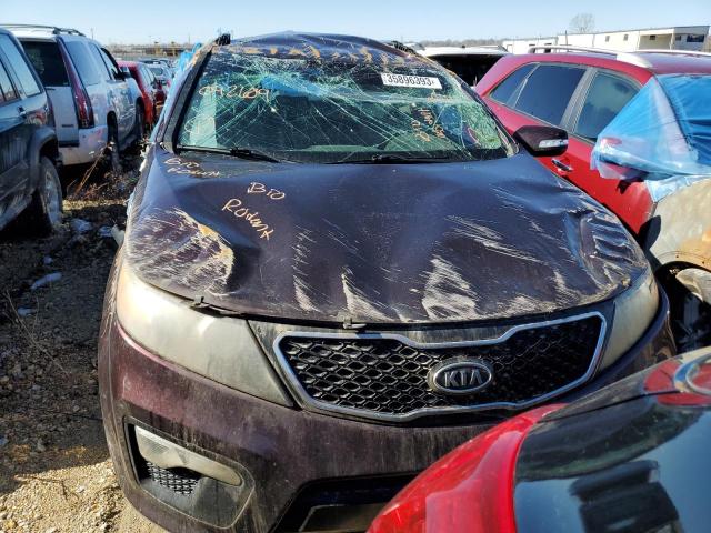 Photo 5 from auction – 2011 KIA SORENTO SX with VIN 5XYKW4A22BG092689