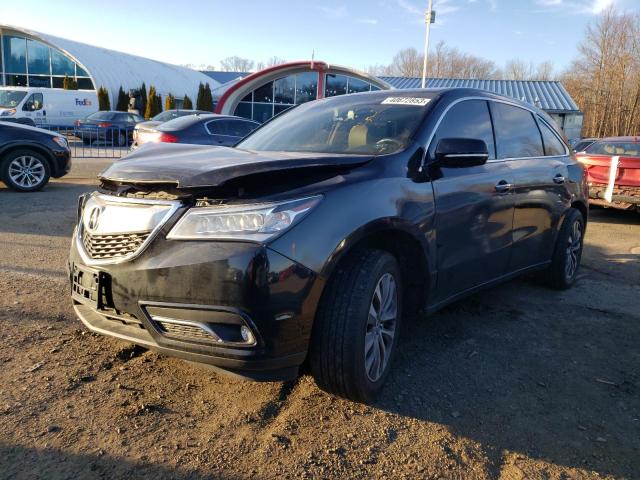 ACURA MDX TECHNO 2014 с VIN 5FRYD4H41EB001705 - Фото с аукциона