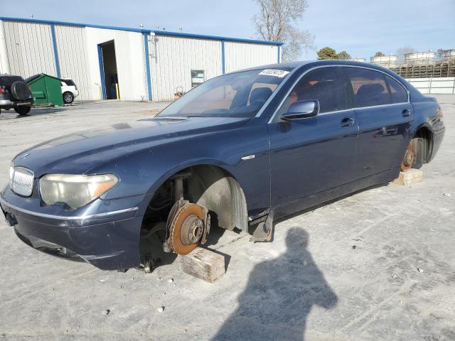 BMW 745 LI 2003 with VIN WBAGN63483DR08529 - Photo from auction
