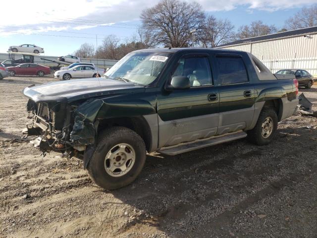 CHEVROLET AVALANCHE 2002 with VIN 3GNEC13T02G141228 - Photo from auction