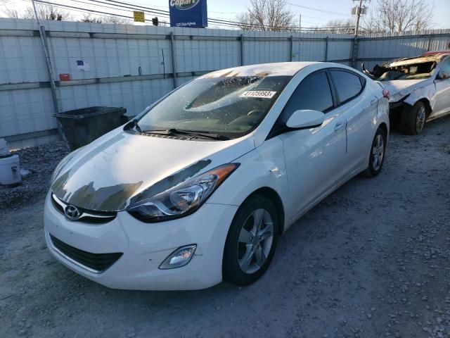HYUNDAI ELANTRA GL 2012 with VIN 5NPDH4AE3CH097035 - Photo from auction
