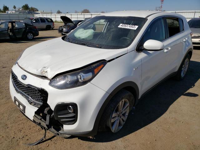 KIA SPORTAGE L 2017 with VIN KNDPMCAC2H7259928 - Photo from auction