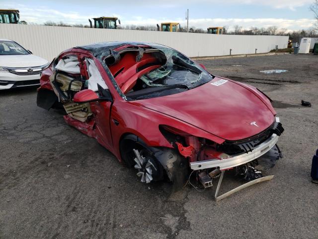 Photo 4 from auction – 2022 TESLA MODEL 3 with VIN 5YJ3E1EA4NF371046