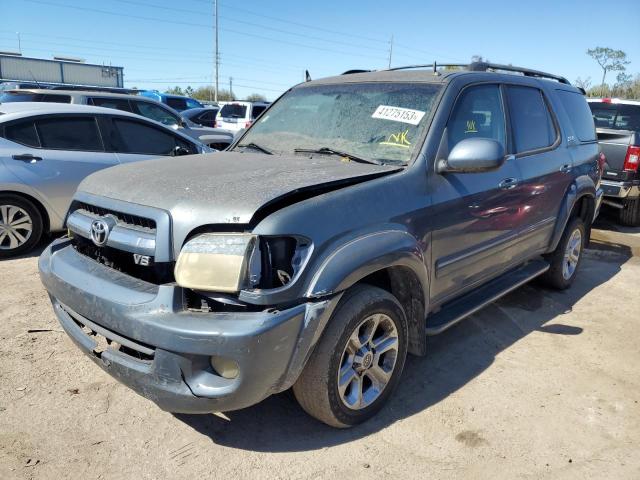 TOYOTA SEQUOIA SR 2006 with VIN 5TDZT34A56S277218 - Photo from auction