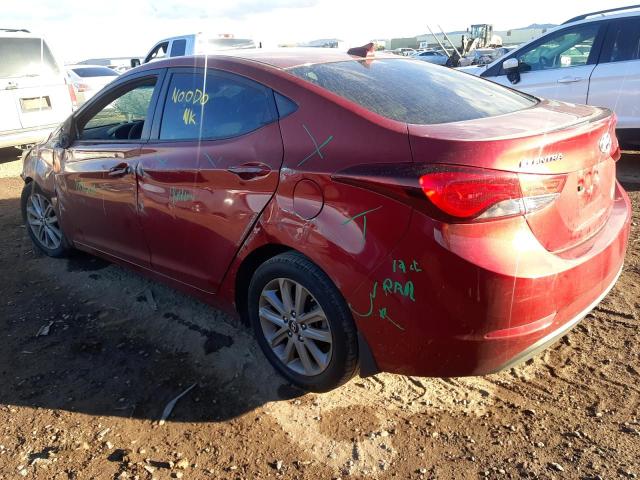 Photo 2 from auction – 2016 HYUNDAI ELANTRA SE with VIN 5NPDH4AE6GH779705