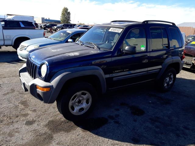 Photo 1 from auction – 2002 JEEP LIBERTY SP with VIN 1J4GK48K92W289444