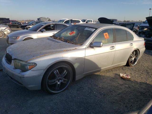 BMW 745 I 2003 with VIN WBAGL634X3DP67341 - Photo from auction