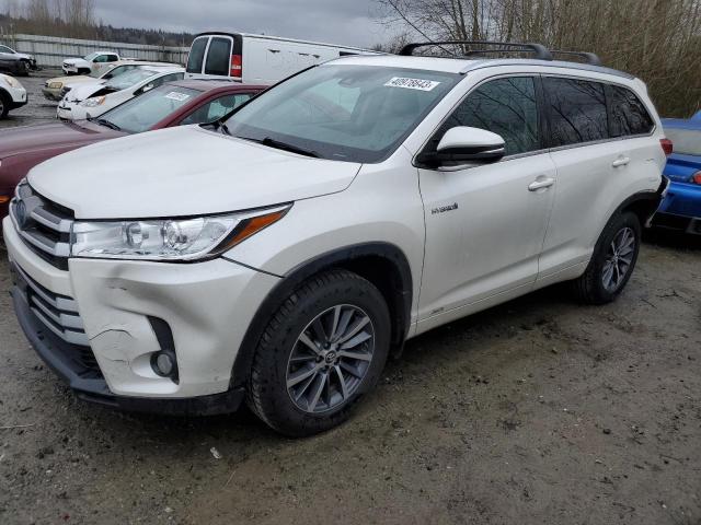 TOYOTA HIGHLANDER 2017 with VIN 5TDJGRFH7HS022278 - Photo from auction