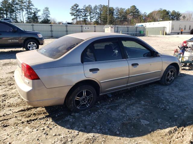 Photo 3 from auction – 2001 HONDA CIVIC LX with VIN 2HGES16521H576437
