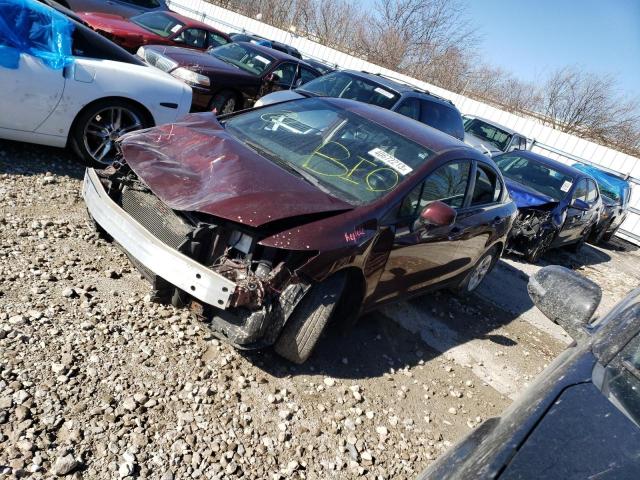 HONDA CIVIC LX 2013 with VIN 19XFB2F5XDE094419 - Photo from auction
