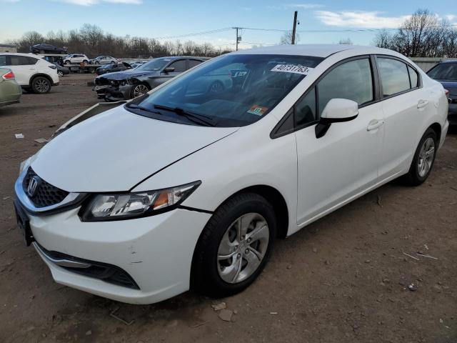 HONDA CIVIC LX 2013 with VIN 2HGFB2F5XDH603589 - Photo from auction