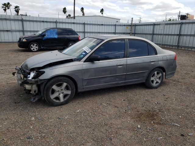 HONDA CIVIC EX 2004 with VIN 2HGES26704H597380 - Photo from auction