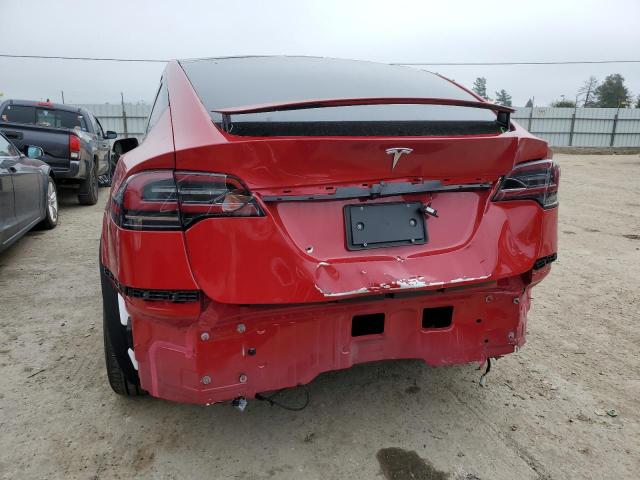 Photo 6 from auction – 2022 TESLA MODEL X with VIN 7SAXCAE59NF356250