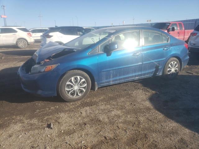 HONDA CIVIC LX 2012 with VIN 2HGFB2E58CH544753 - Photo from auction