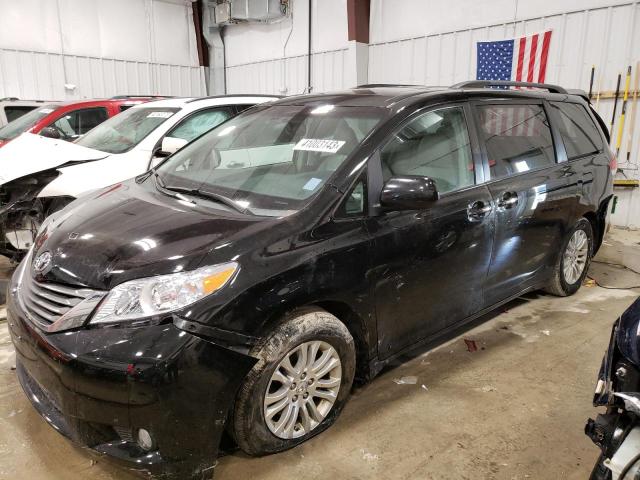 TOYOTA SIENNA XLE 2011 with VIN 5TDYK3DCXBS065697 - Photo from auction