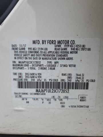 Photo 14 from auction – 2018 FORD ECOSPORT S with VIN MAJ6P1UL2JC172052
