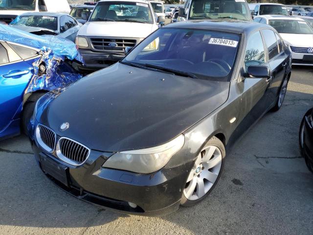 BMW 530 I 2007 with VIN WBANE73577CM56008 - Photo from auction