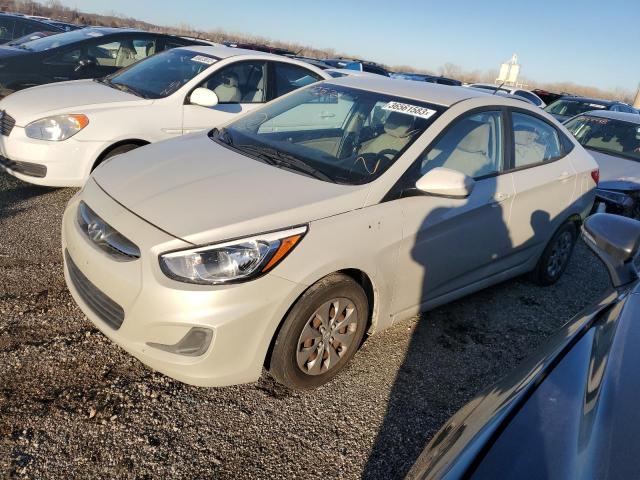 HYUNDAI ACCENT SE 2017 with VIN KMHCT4AE0HU205761 - Photo from auction