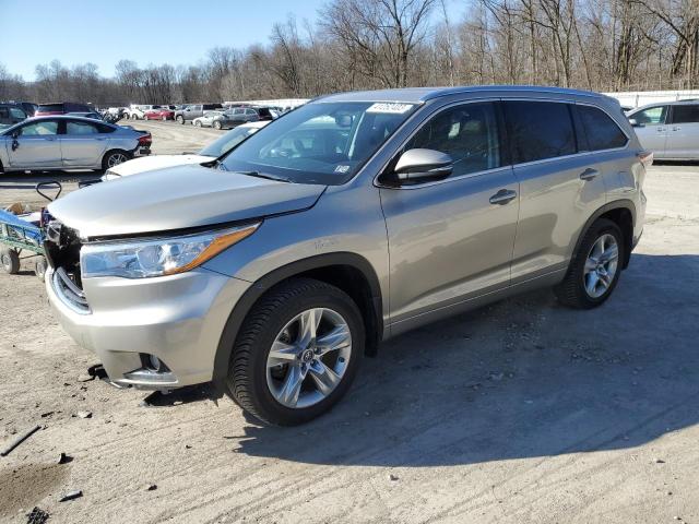 TOYOTA HIGHLANDER 2016 with VIN 5TDDKRFH1GS265823 - Photo from auction