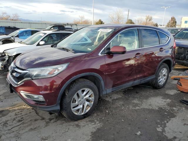 HONDA CR-V EX 2015 with VIN 5J6RM4H57FL003286 - Photo from auction
