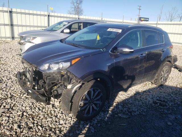 KIA SPORTAGE E 2017 with VIN KNDPNCAC3H7272023 - Photo from auction