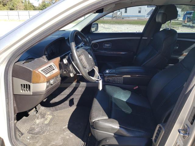 Photo 7 from auction – 2008 BMW 750I with VIN WBAHL83598DT11167