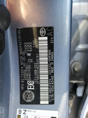 Photo 14 from auction – 2006 TOYOTA COROLLA MA with VIN 2T1KR32E96C609191