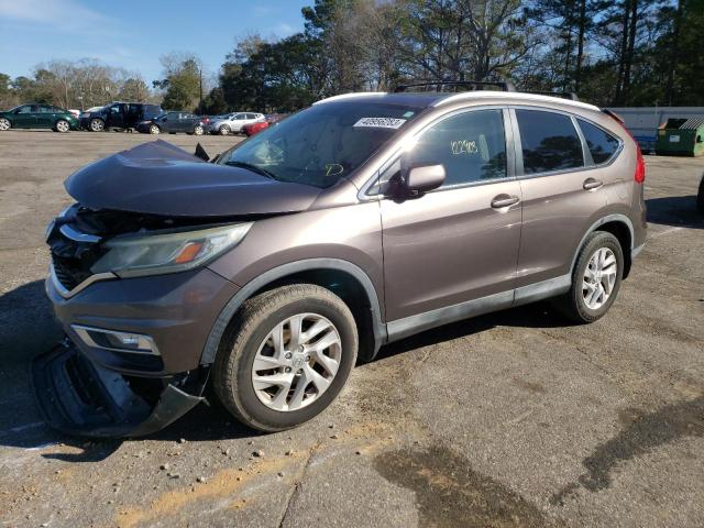 HONDA CR-V EXL 2015 with VIN 2HKRM3H70FH516448 - Photo from auction